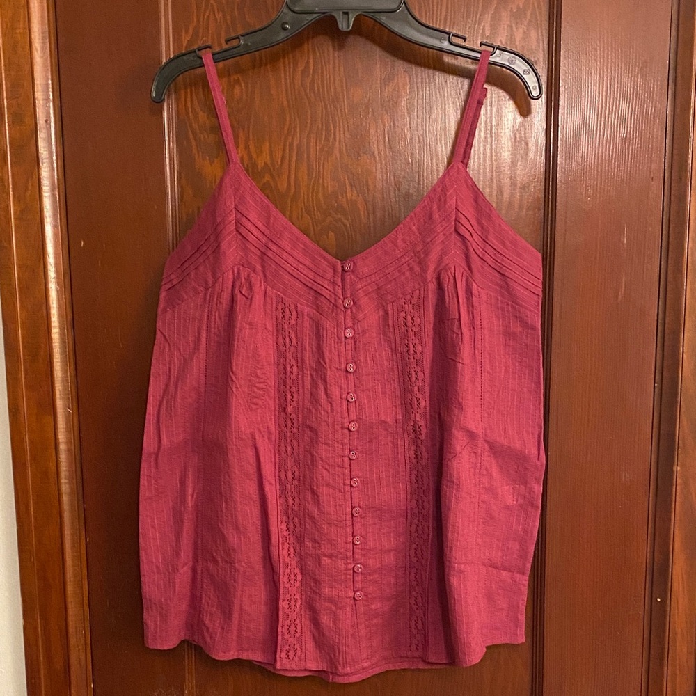 New Sundance Raspberry Camisole Top